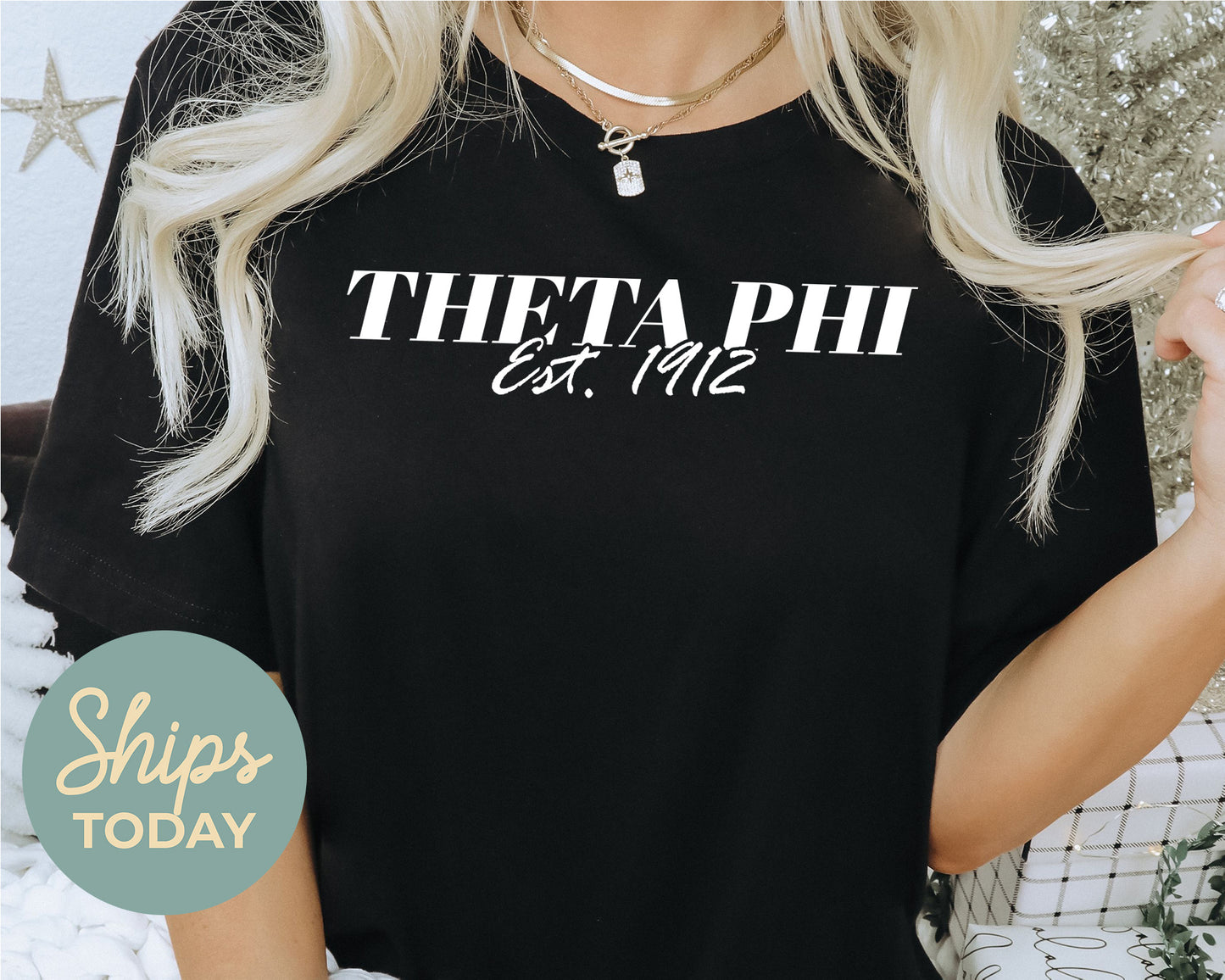 Theta Phi Alpha Mom Sorority T-shirt _ 30841g