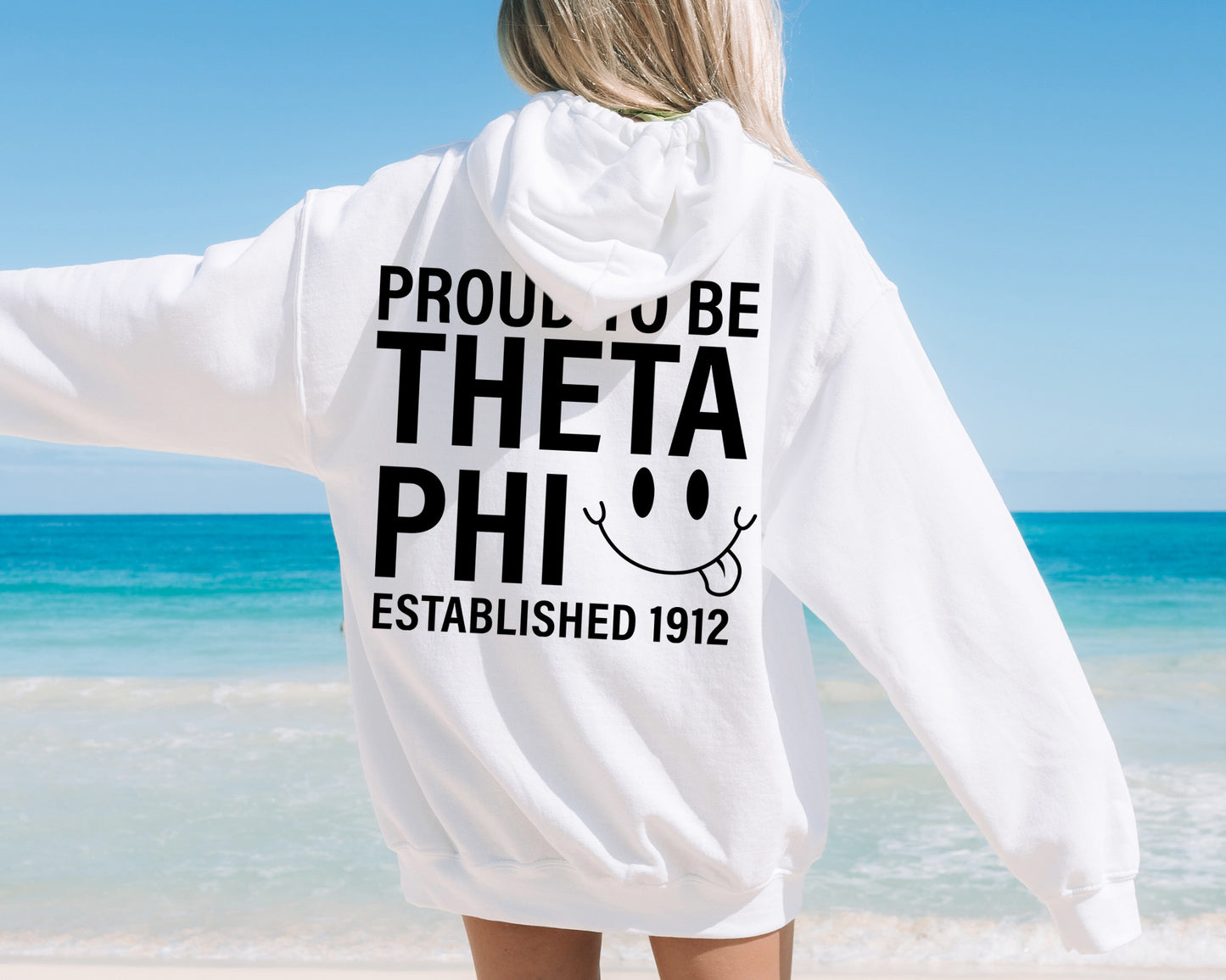 Theta Phi Alpha Proud to Be Sorority Hoodie _ 33152g