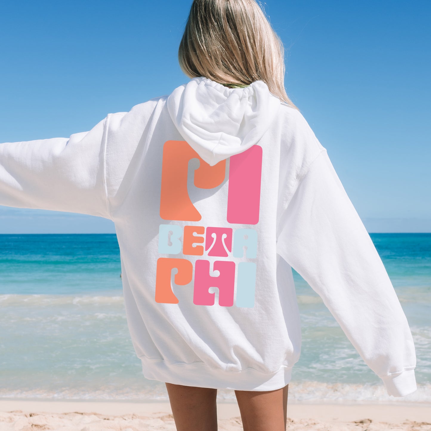 Pi Beta Phi Vibrant Verve Sorority Hoodie _ 32621g