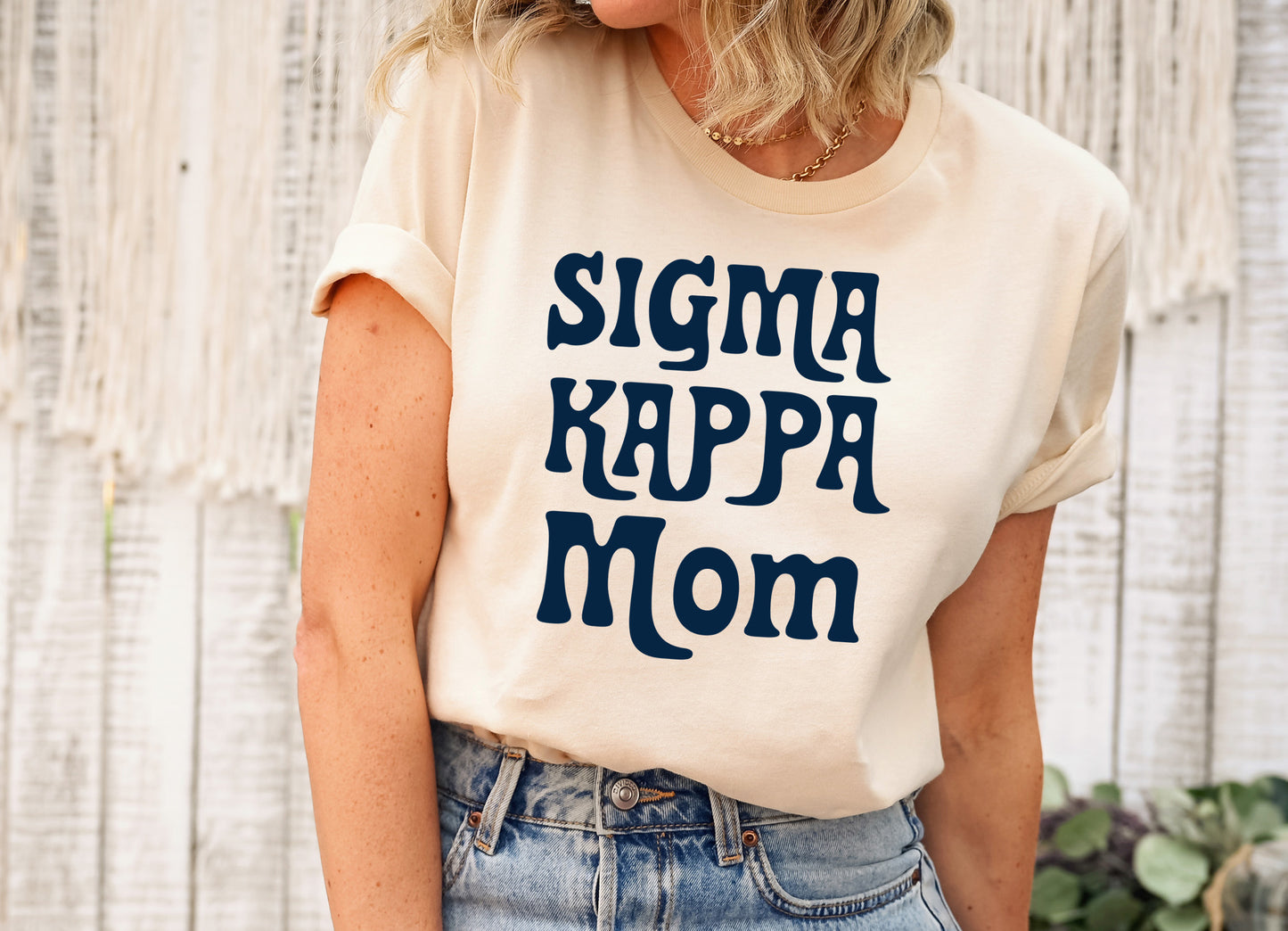 Sigma Kappa Got it from my Mom Sorority T-shirt _ 3093g