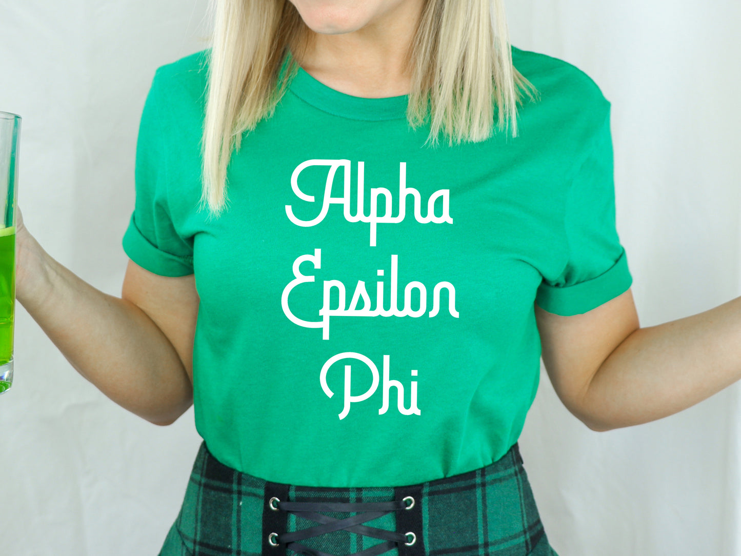 Alpha Epsilon Phi All About That Pop Sorority T-shirt _ 2683g