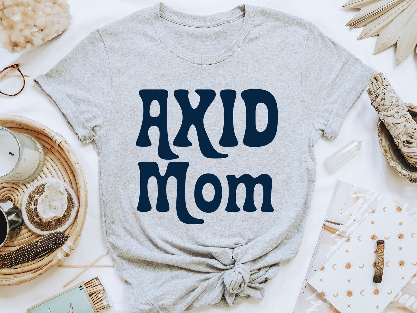 Alpha Xi Delta Got it from my Mom Sorority T-shirt _ 3079g