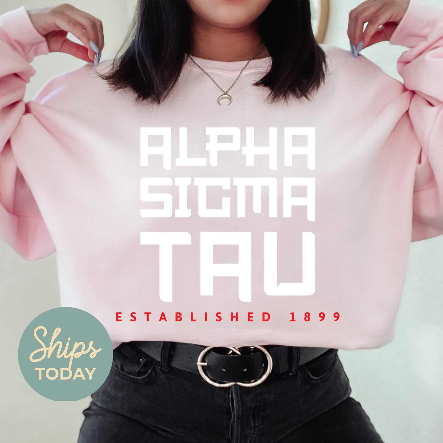 a woman wearing a pink shirt with the words aloha suoma tau