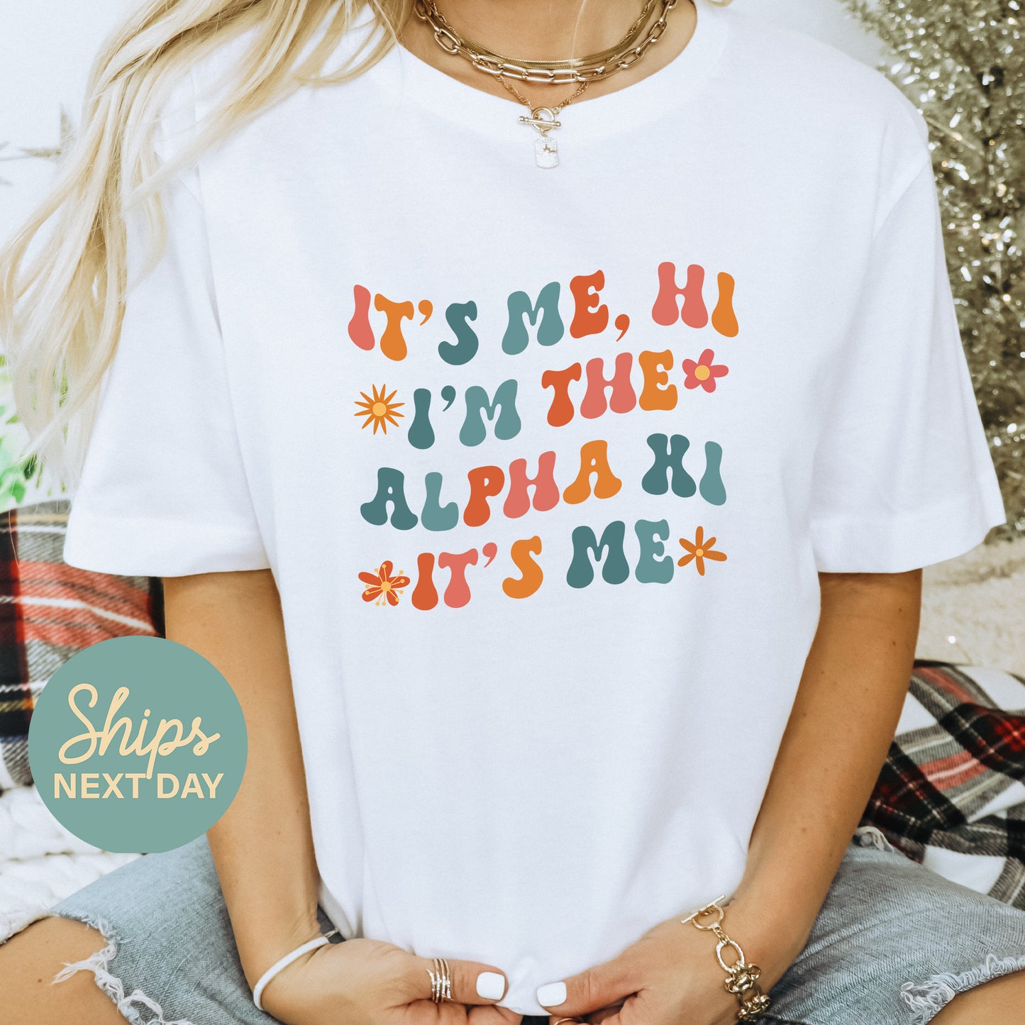 Alpha Xi Delta Style Sorority T-shirt _ 35999g