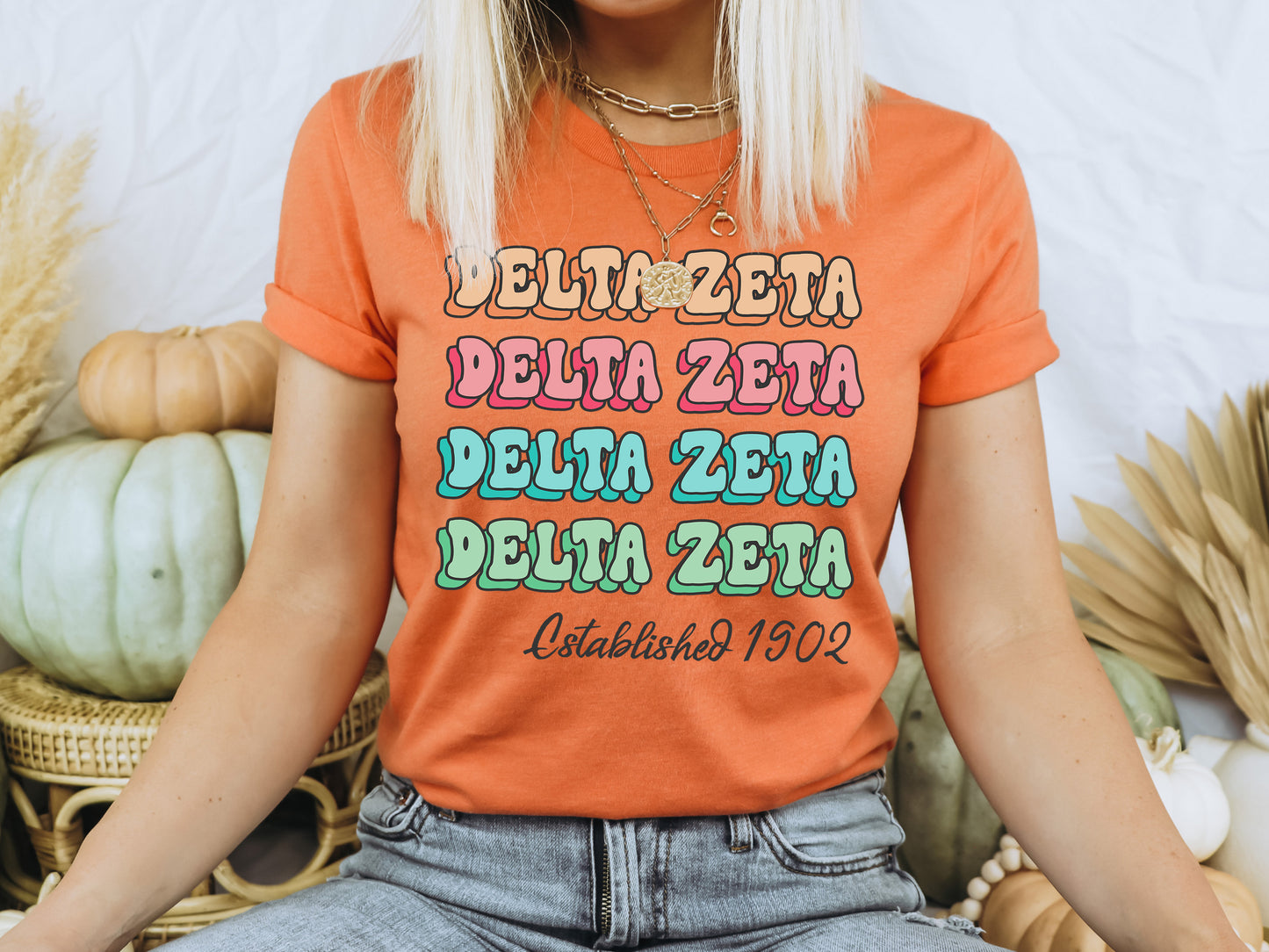 Delta Zeta Lucy Sorority T-shirt _ 271g