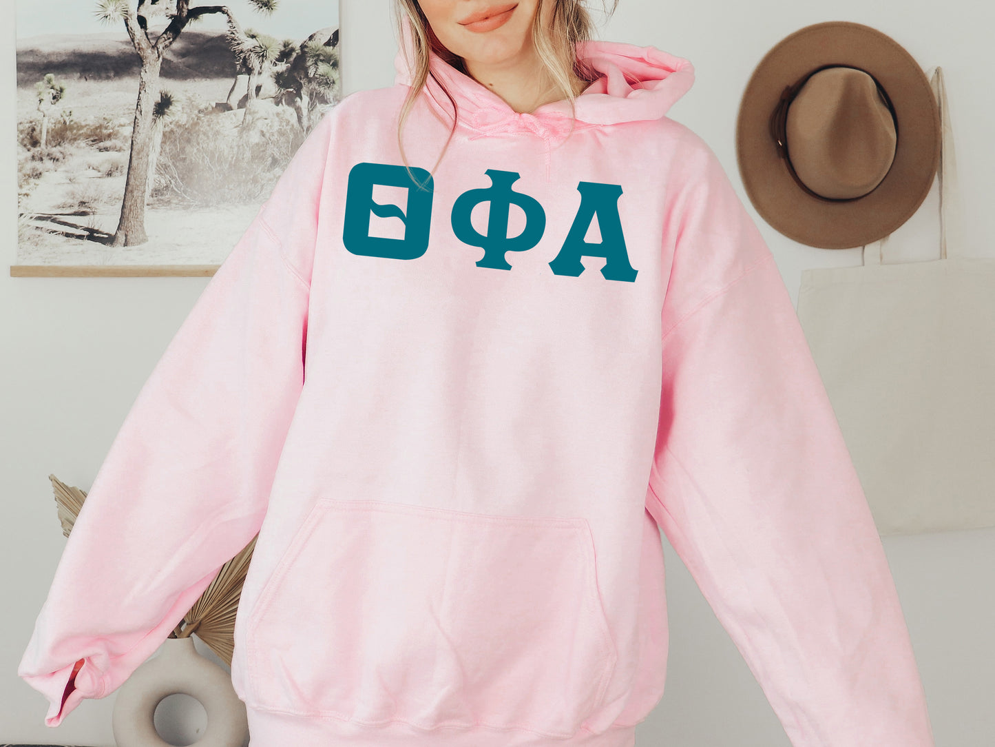 Theta Phi Alpha Back to the Basics Sorority Hoodie _ 646g