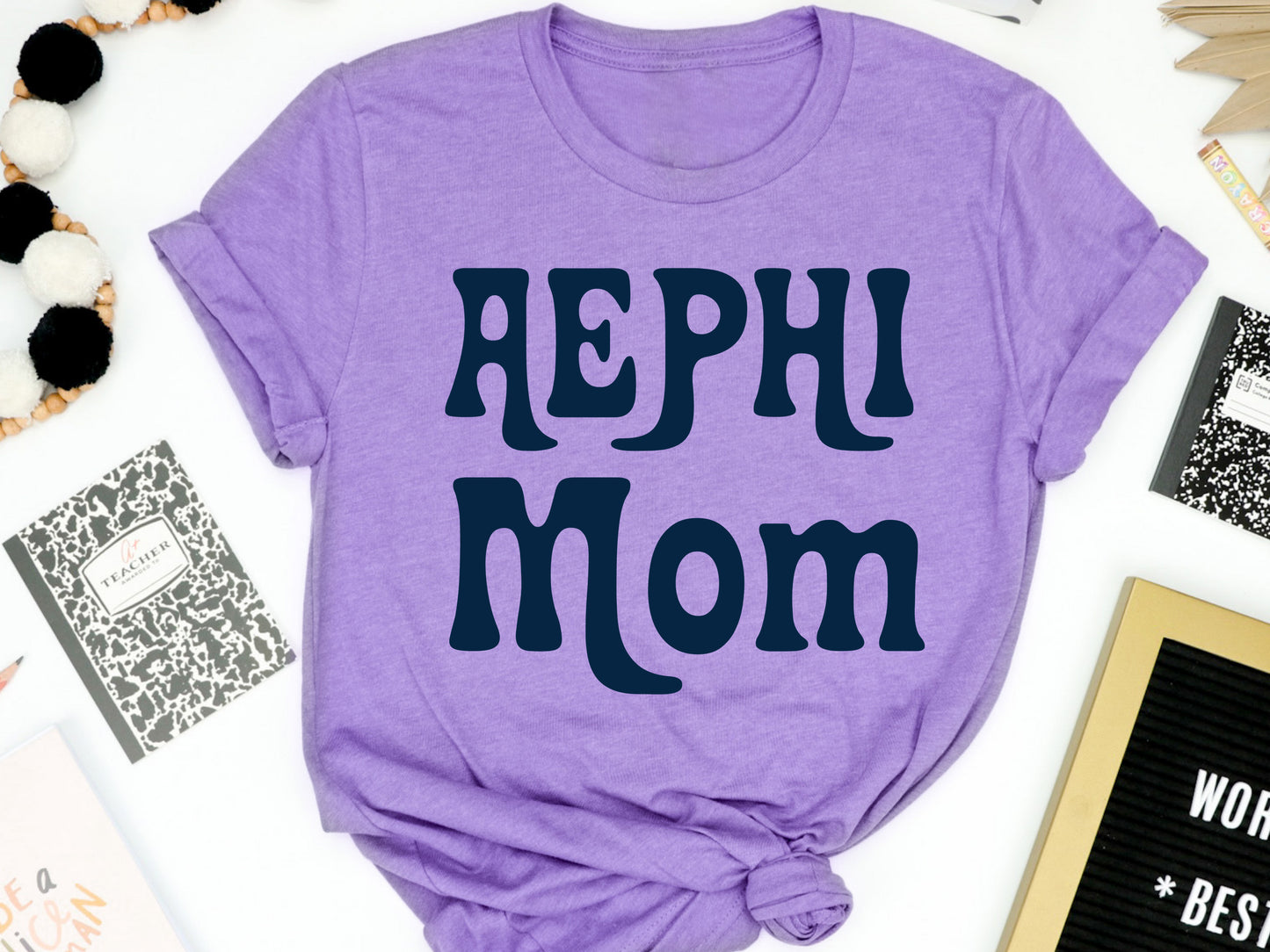 Alpha Epsilon Phi Got it from my Mom Sorority T-shirt _ 3073g