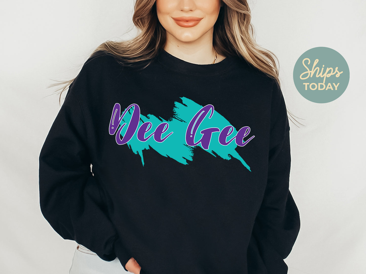 Delta Gamma Paint Party Sorority Sweatshirt _ 4483g
