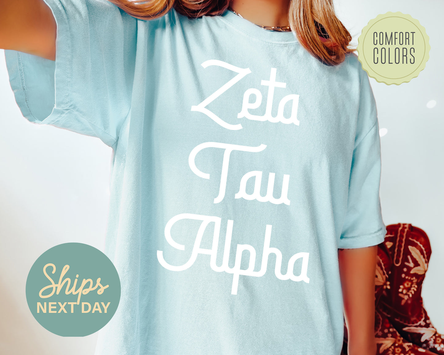 Zeta Tau Alpha All About That Pop Comfort Colors Sorority T-shirt _ 2706g