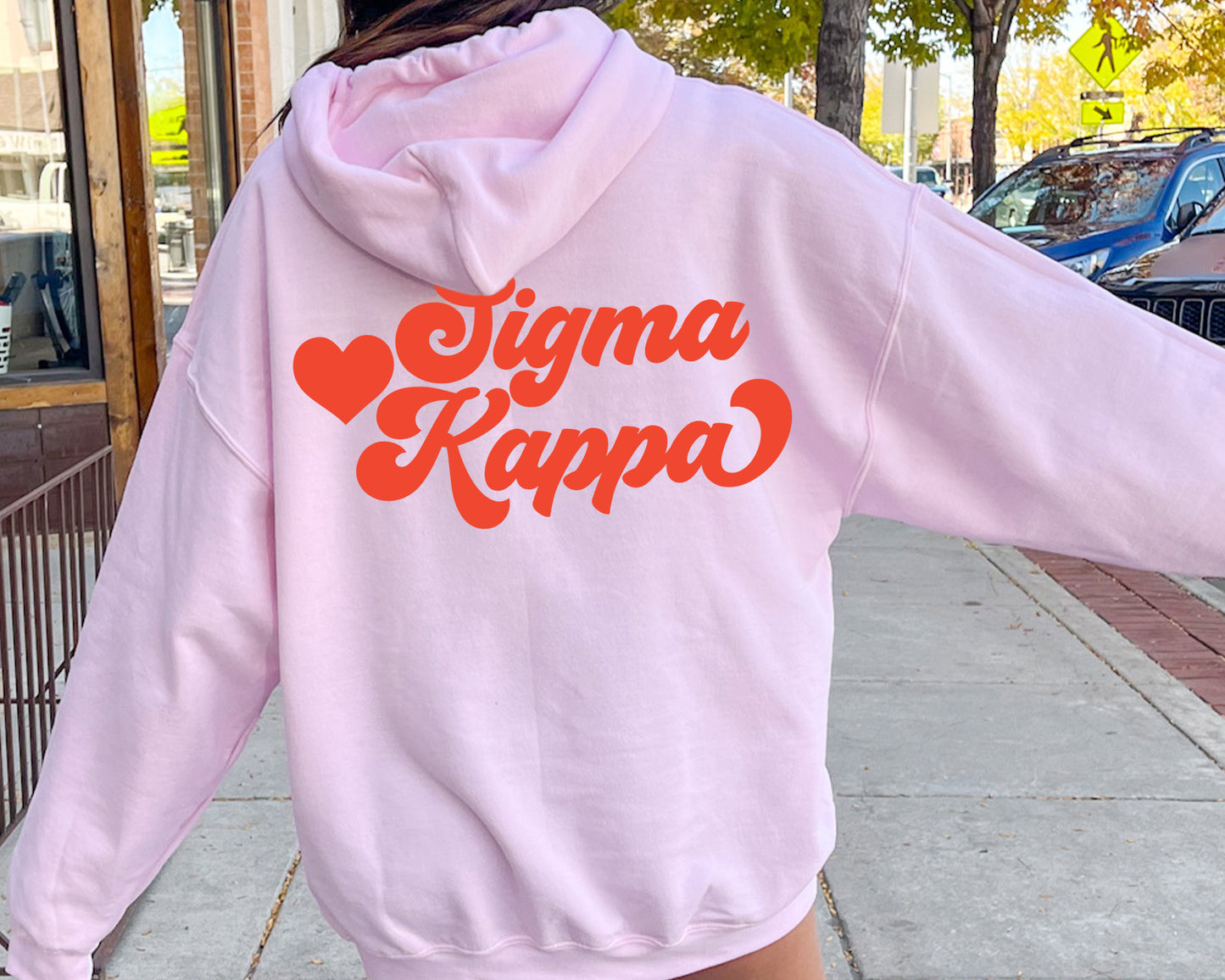 Sigma Kappa Red Heart Sorority Hoodie _ 33368g