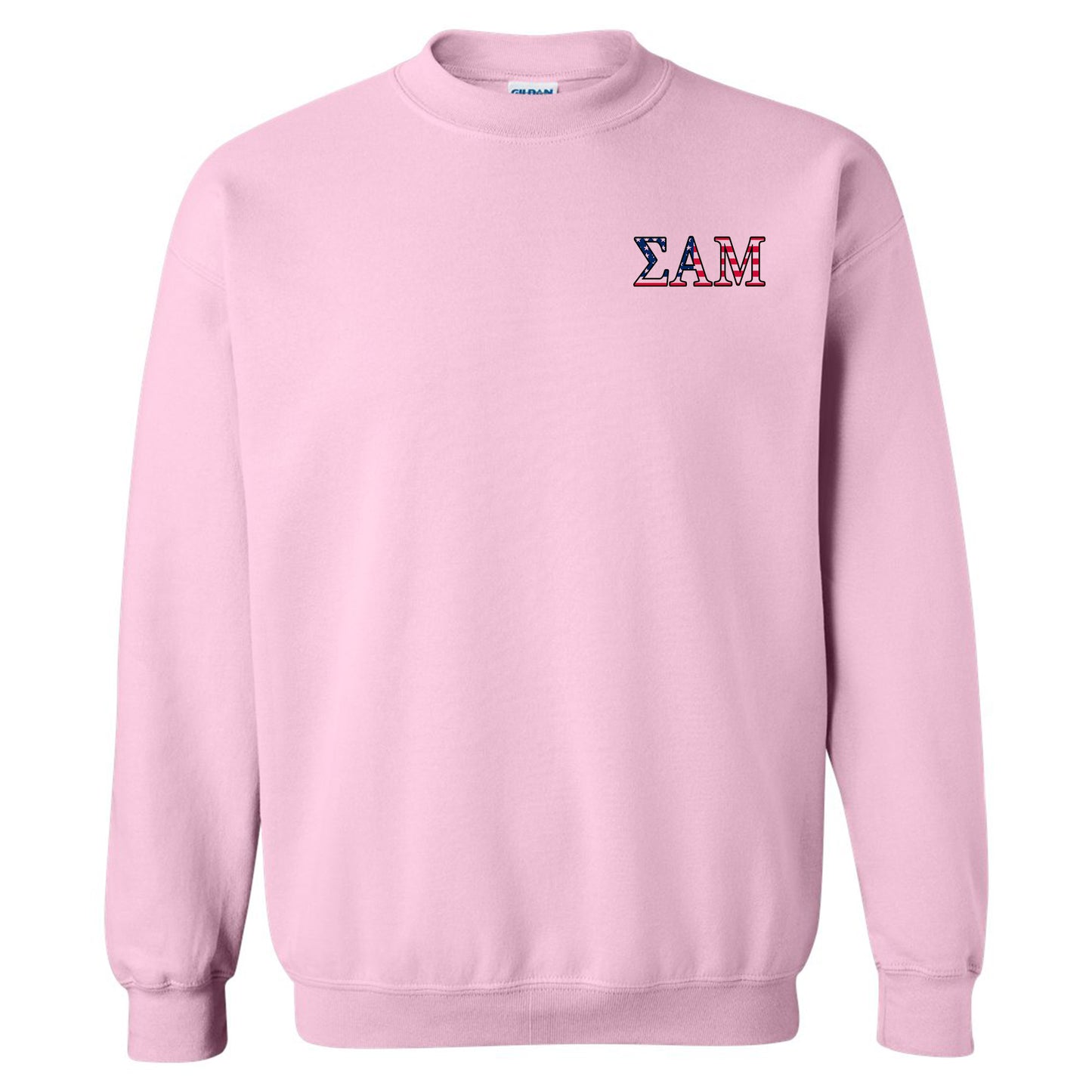 a pink sweatshirt with the word mak on it