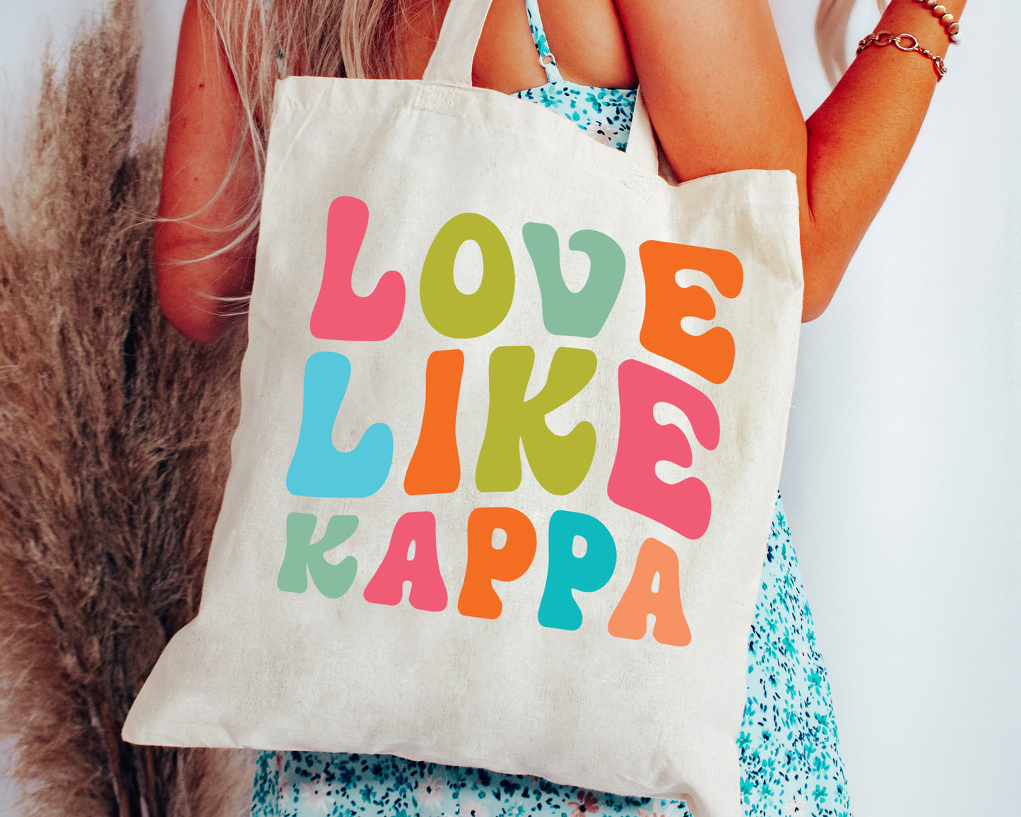 Kappa Kappa Gamma Love Like Sorority Tote Bag _ 34351g