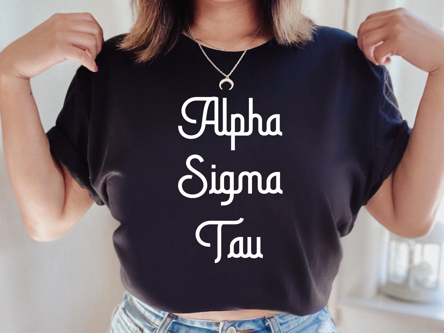 Alpha Sigma Tau All About That Pop Sorority T-shirt _ 2688g