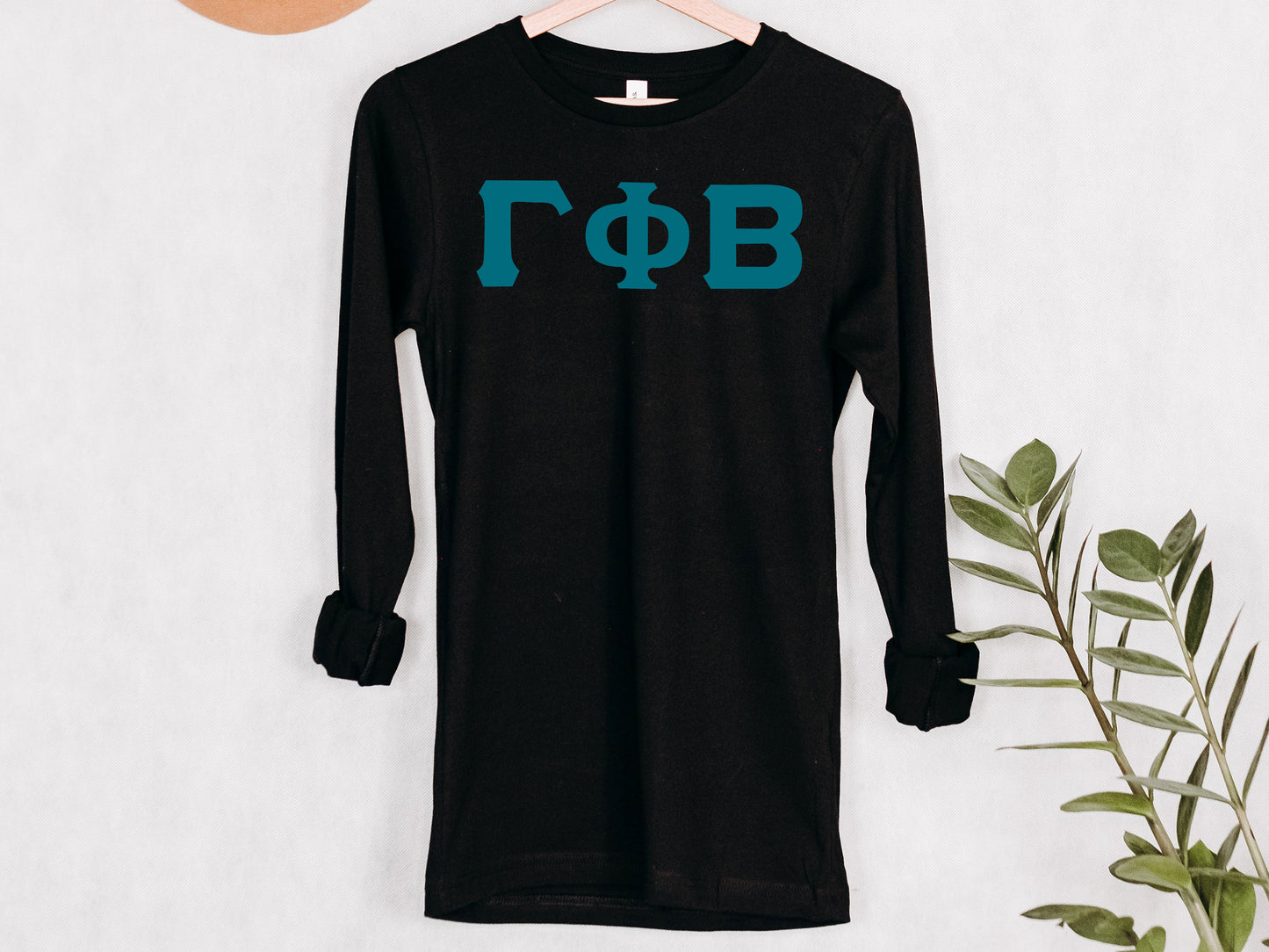 Gamma Phi Beta Back to the Basics Sorority Long Sleeve T-shirt _ 636g