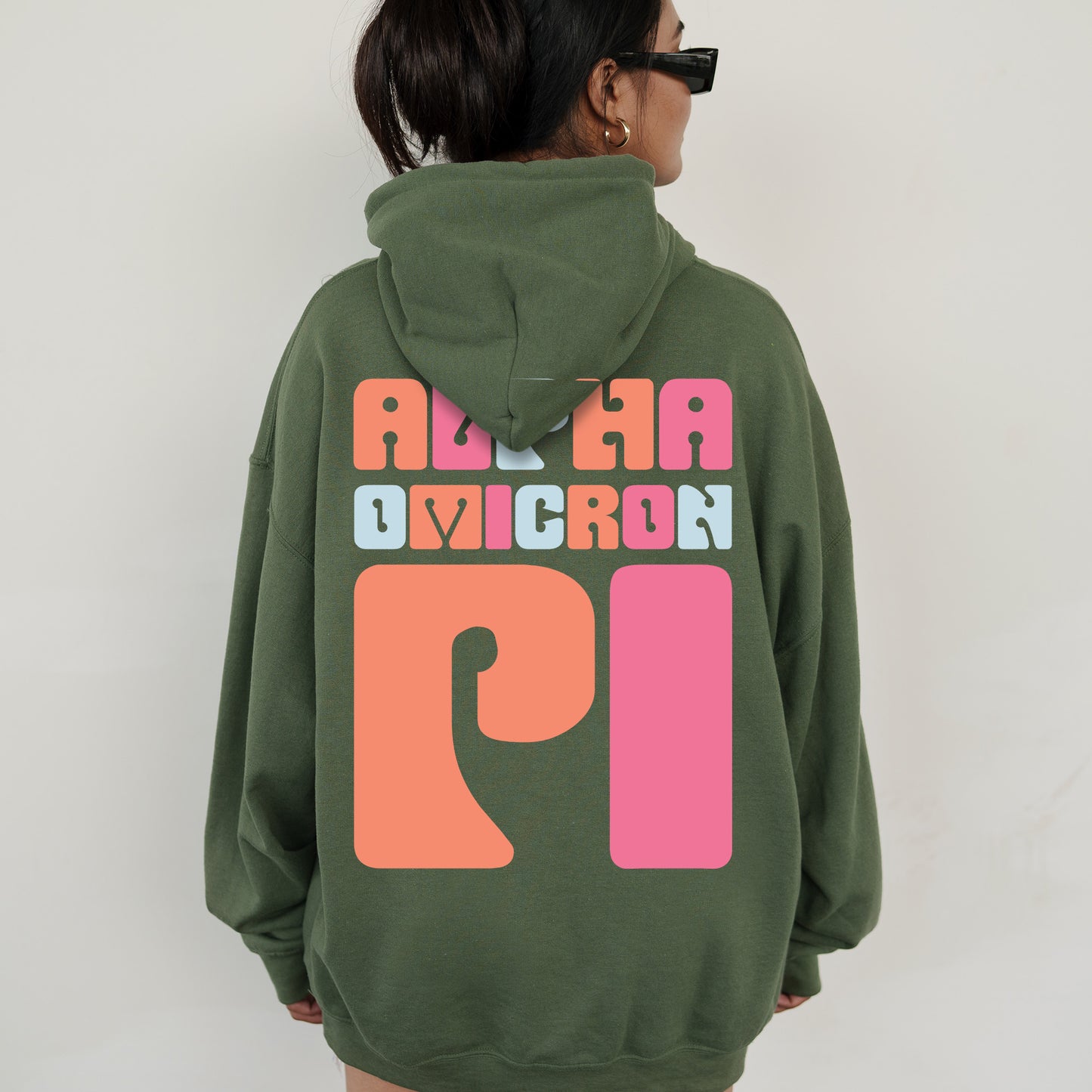Alpha Omicron Pi Vibrant Verve Sorority Hoodie _ 32605g