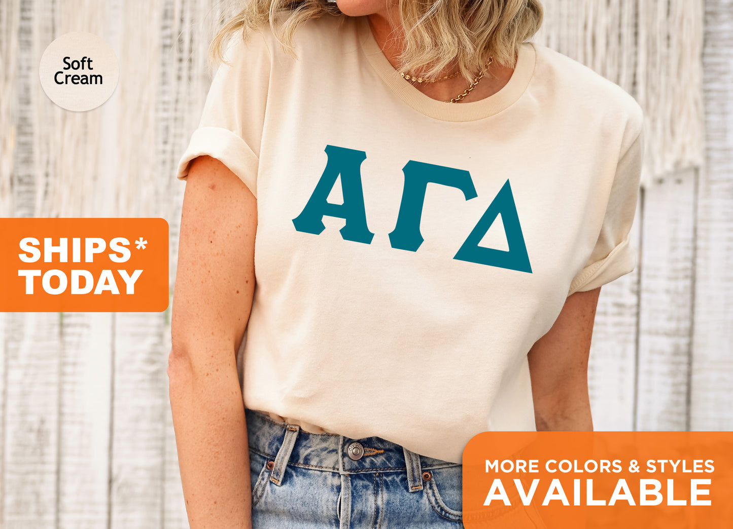 Alpha Gamma Delta Back to the Basics  Sorority T-shirt _ 625g