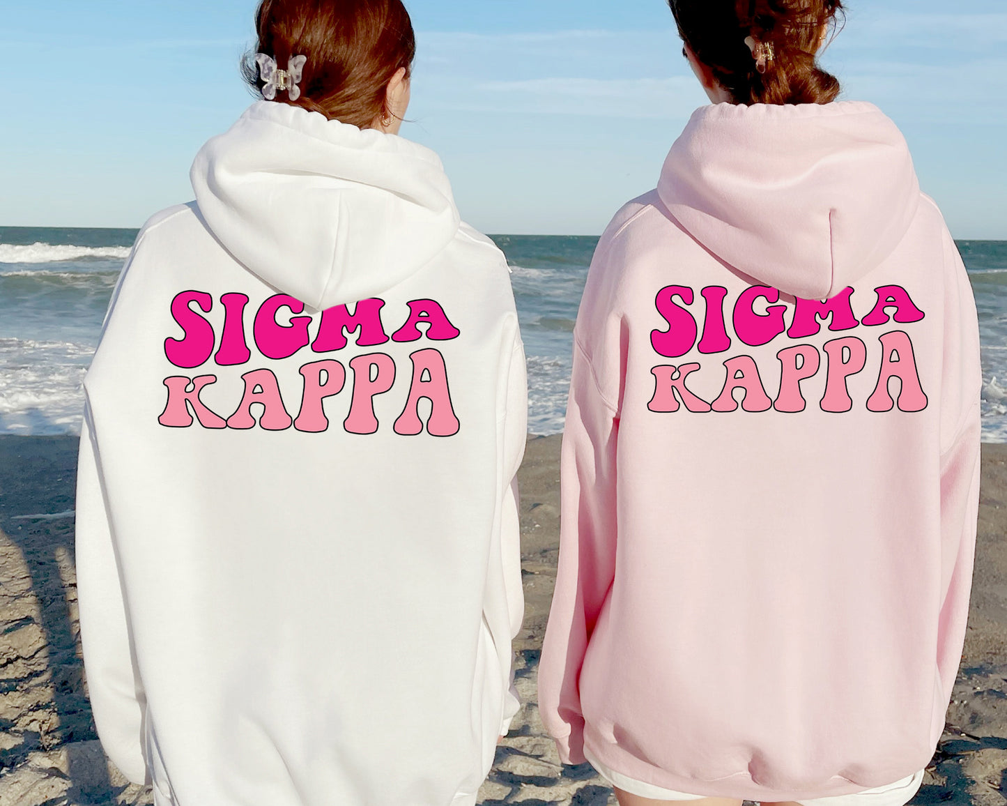 Sigma Kappa Shades of Pink Sorority Hoodie _ 32994g