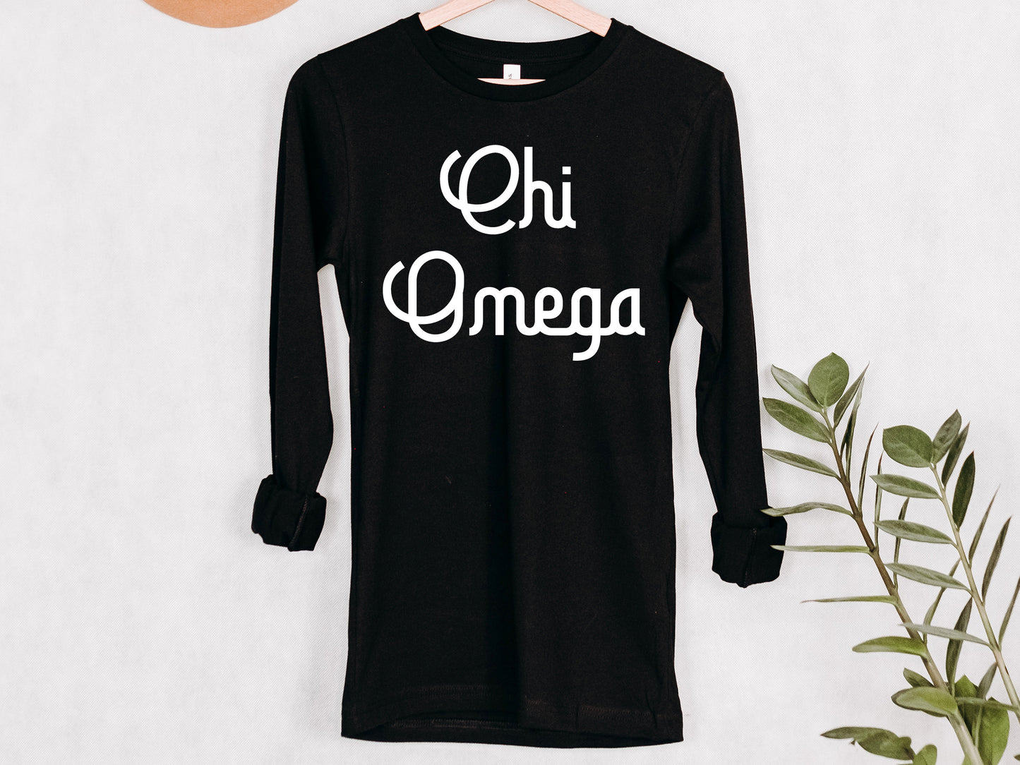 Chi Omega All About That Pop Sorority Long Sleeve T-shirt _ 2690g
