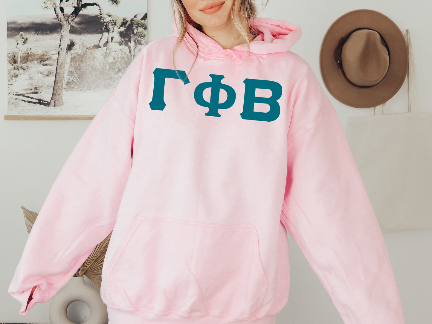 Gamma Phi Beta Back to the Basics Sorority Hoodie _ 636g
