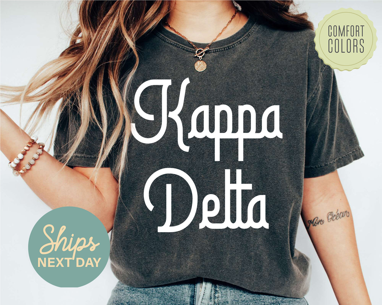 Kappa Delta All About That Pop Comfort Colors Sorority T-shirt _ 2697g