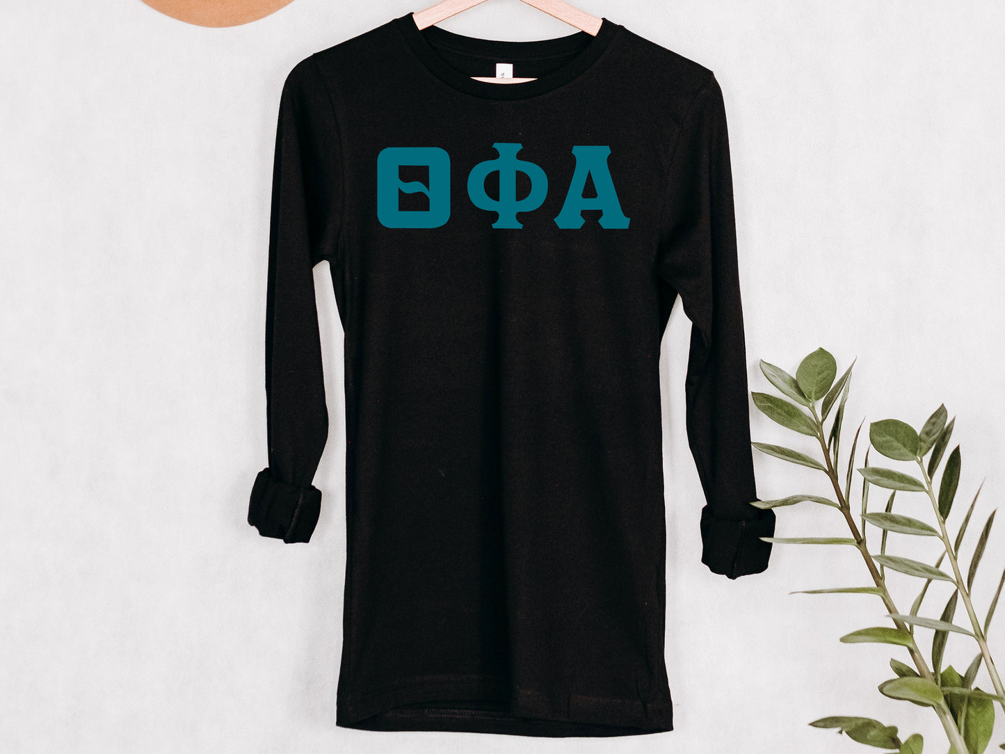 Theta Phi Alpha Back to the Basics Sorority Long Sleeve T-shirt _ 646g