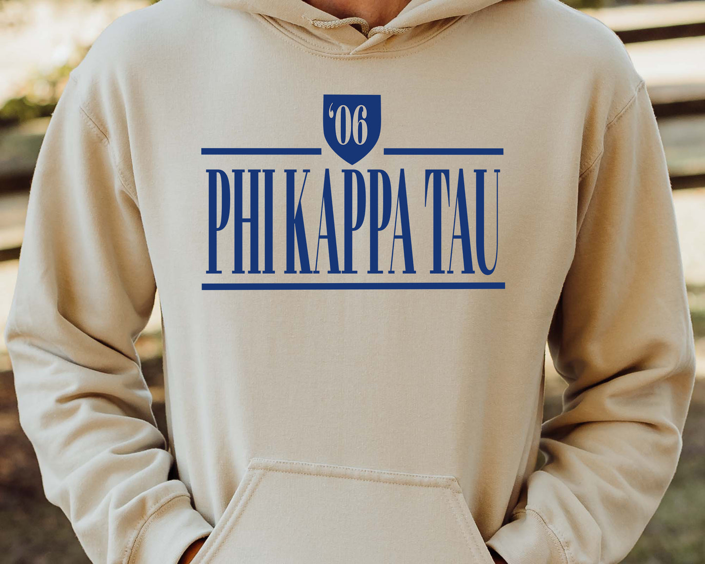 Phi Kappa Tau Shield Fraternity Hoodie _ 1199g