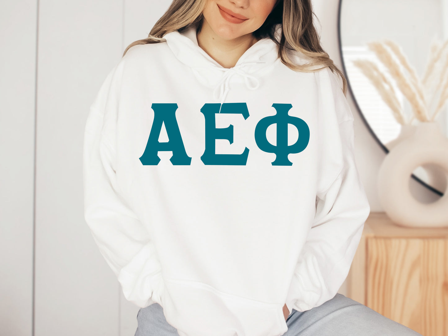 Alpha Epsilon Phi Back to the Basics Sorority Hoodie _ 624g