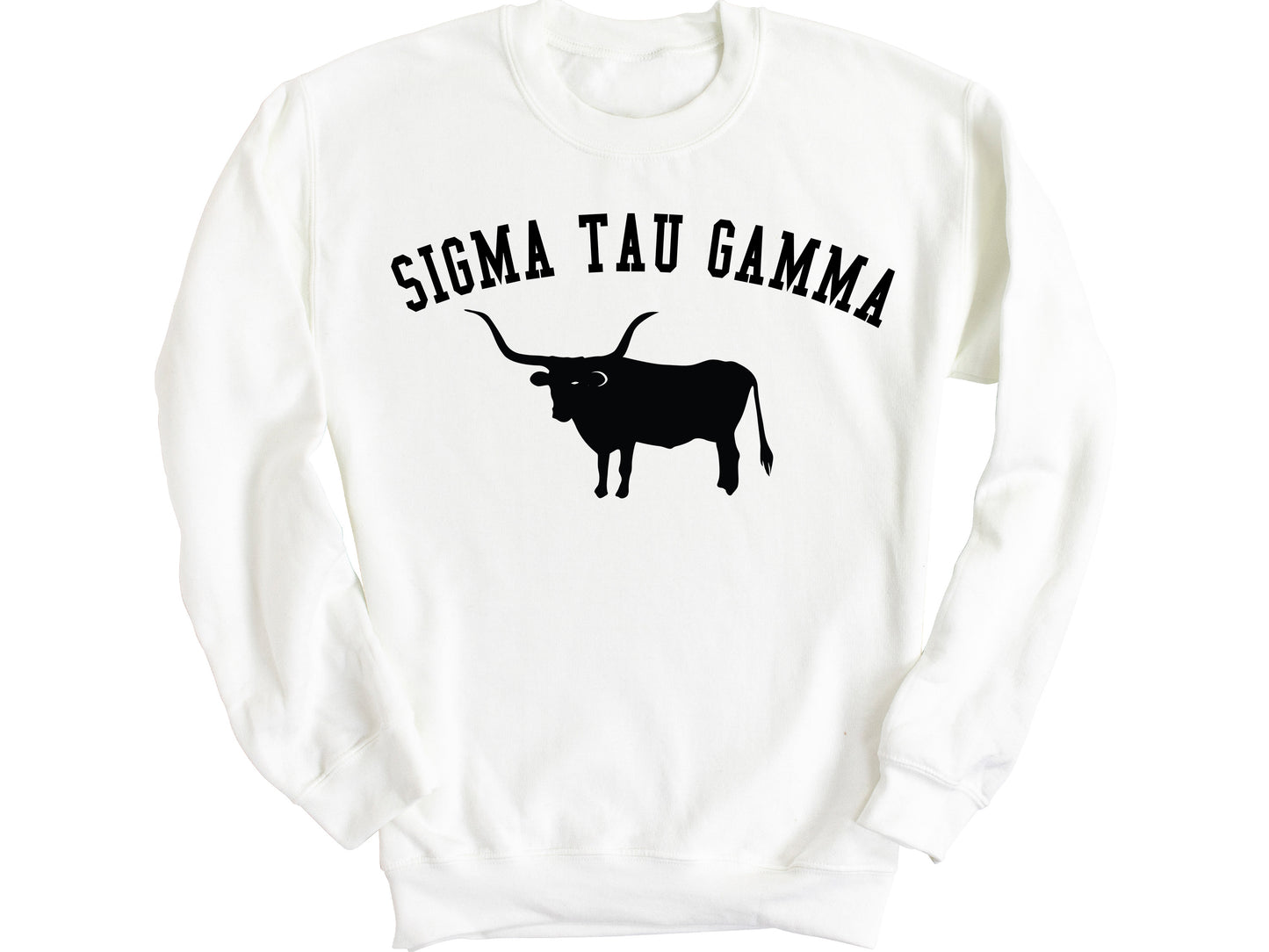 Sigma Tau Gamma Long Horn Fraternity Sweatshirt _ 1550g