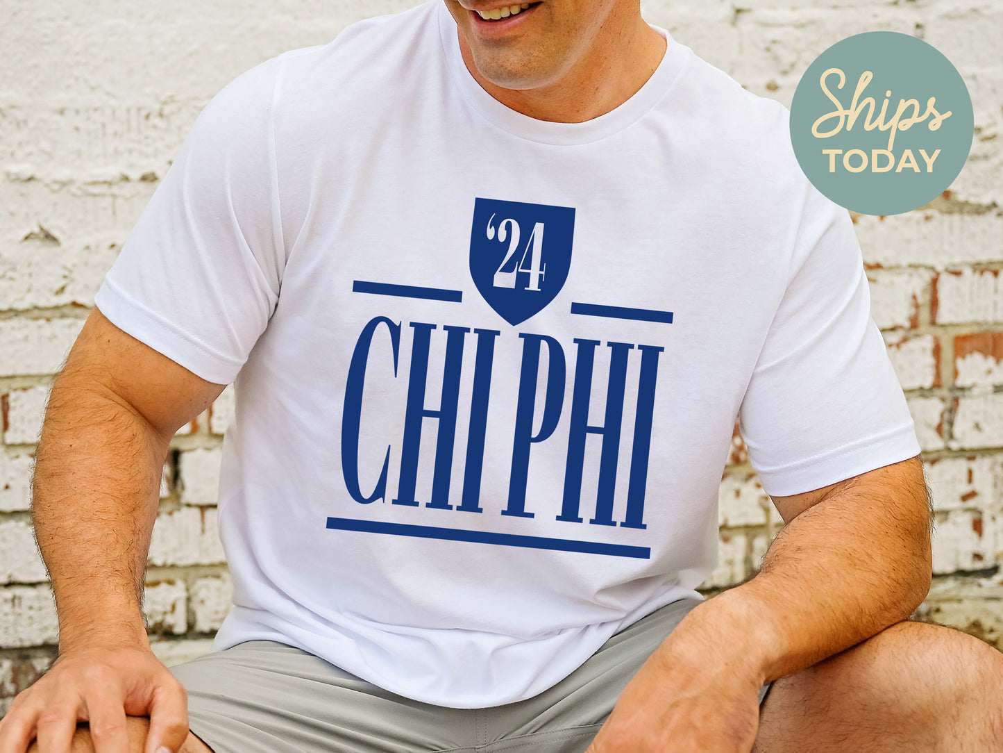 Chi Phi Shield Fraternity T-shirt _ 1188g