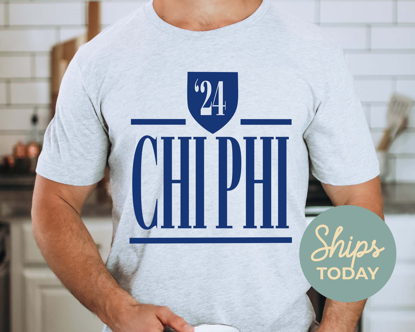 Chi Phi Shield Fraternity T-shirt _ 1188g