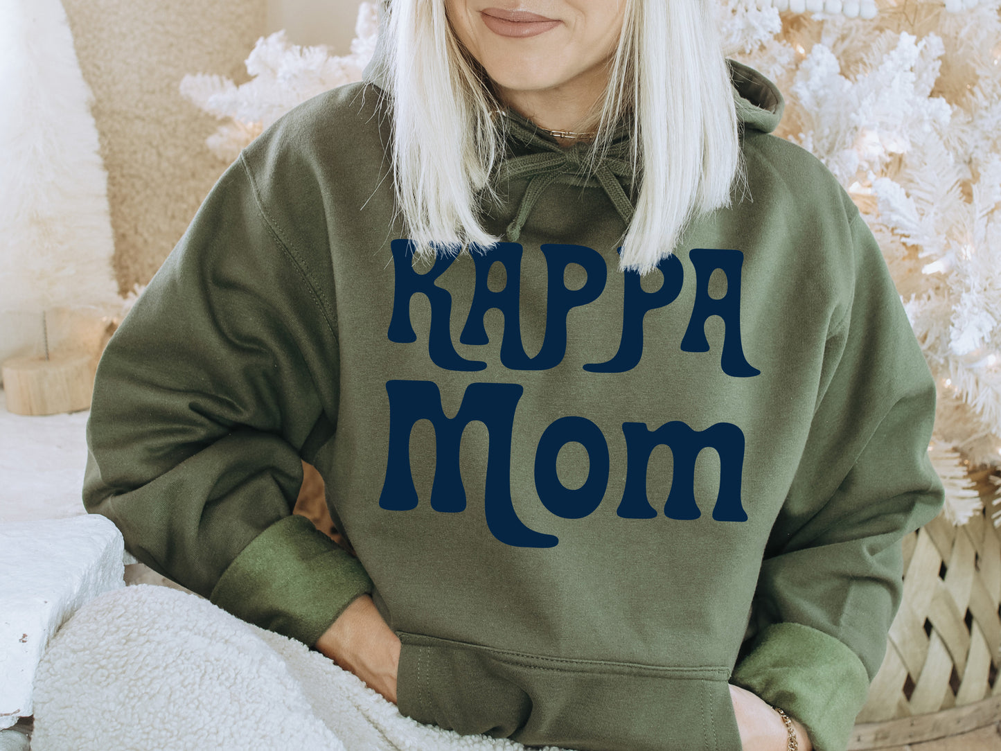 Kappa Kappa Gamma Got it from my Mom Sorority Hoodie _ 3088g