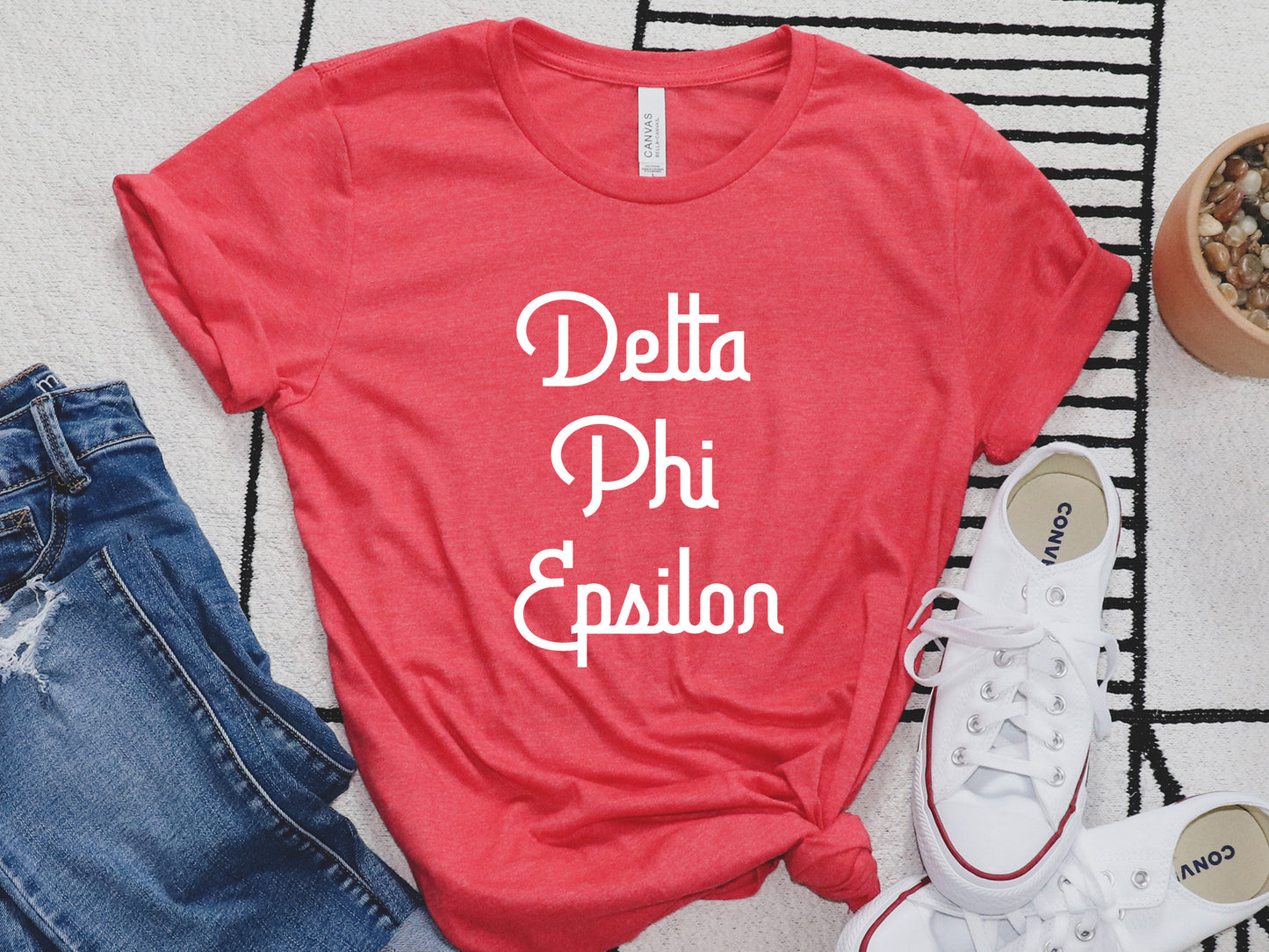 Delta Phi Epsilon All About That Pop Sorority T-shirt _ 2693g