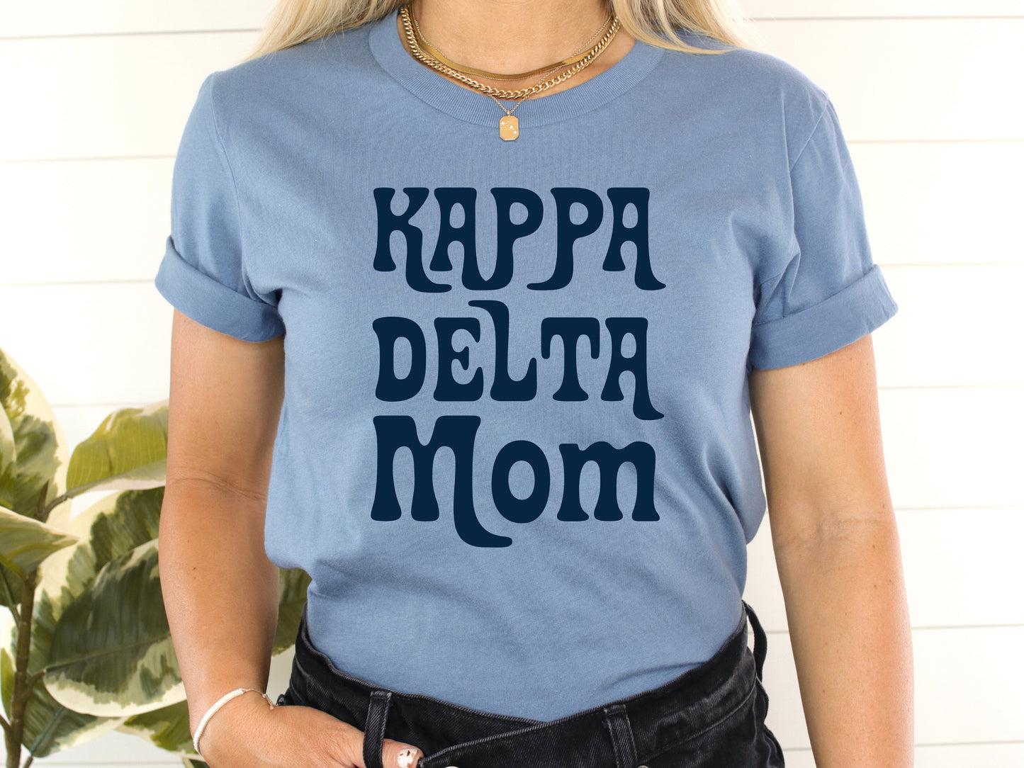 Kappa Delta Got it from my Mom Sorority T-shirt _ 3087g