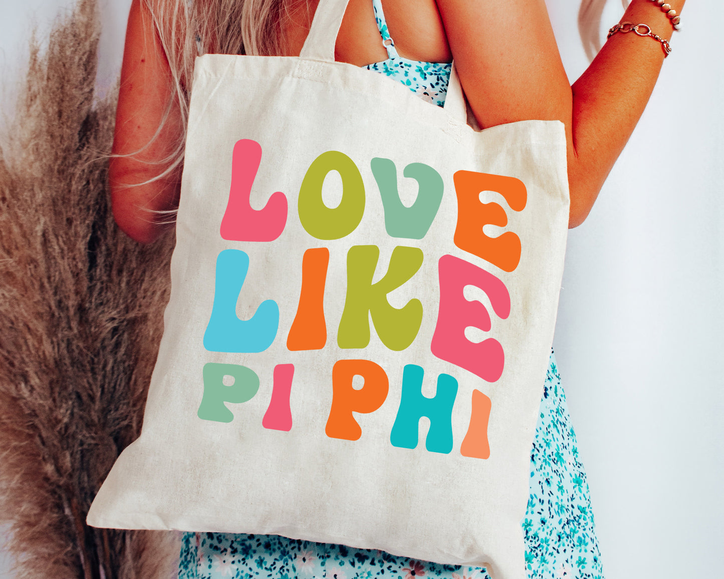 Pi Beta Phi Love Like Sorority Tote Bag _ 34354g