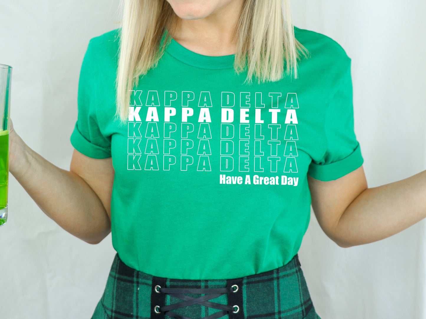 Kappa Delta Have a Great Day Sorority T-shirt _ 2124g