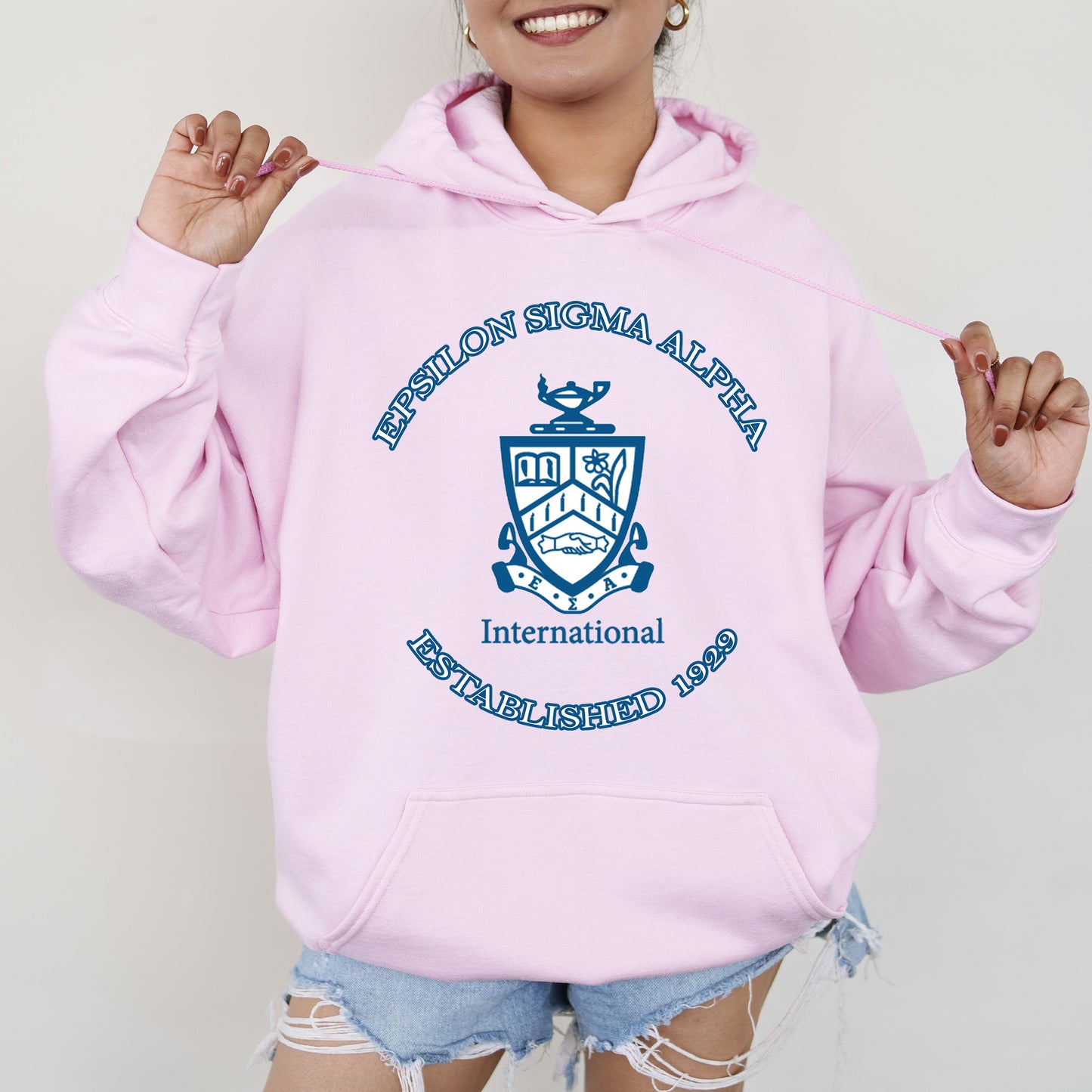 Epsilon Sigma Alpha Iconic Insignia COED Hoodie _ 35669g
