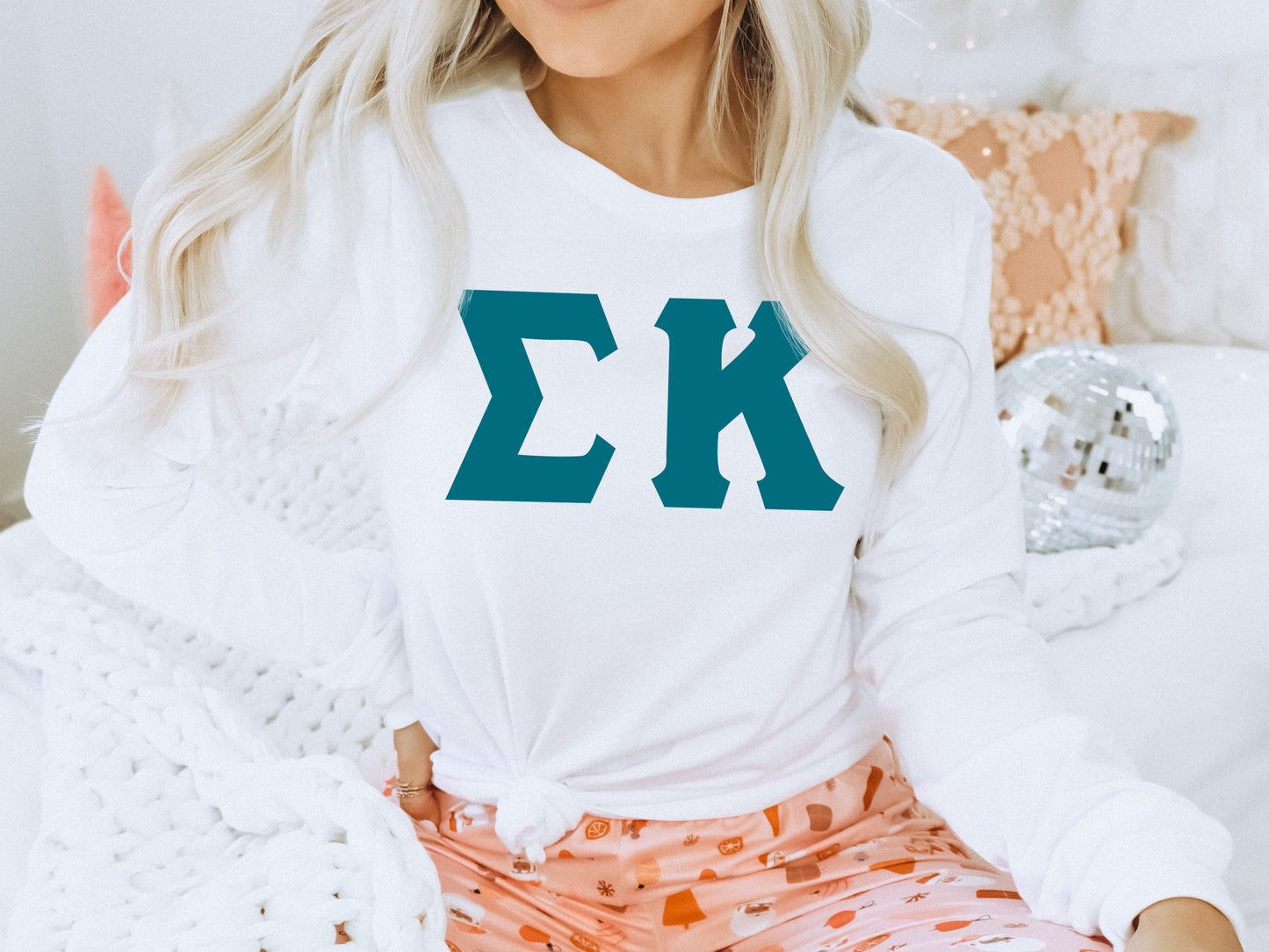 Sigma Kappa Back to the Basics Sorority Long Sleeve T-shirt _ 644g