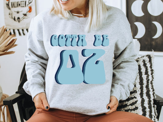 Delta Zeta They've Gotta Be Sorority Sweatshirt _ 349g