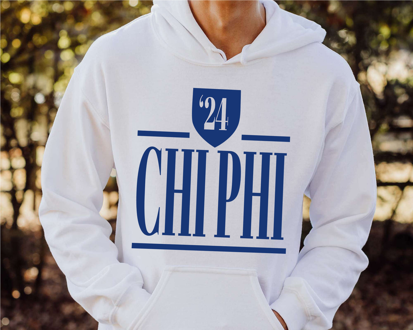 Chi Phi Shield Fraternity Hoodie _ 1188g