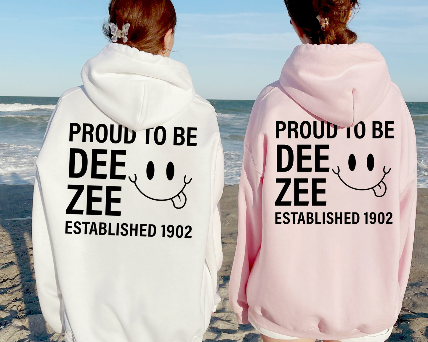Delta Zeta Proud to Be Sorority Hoodie _ 33141g