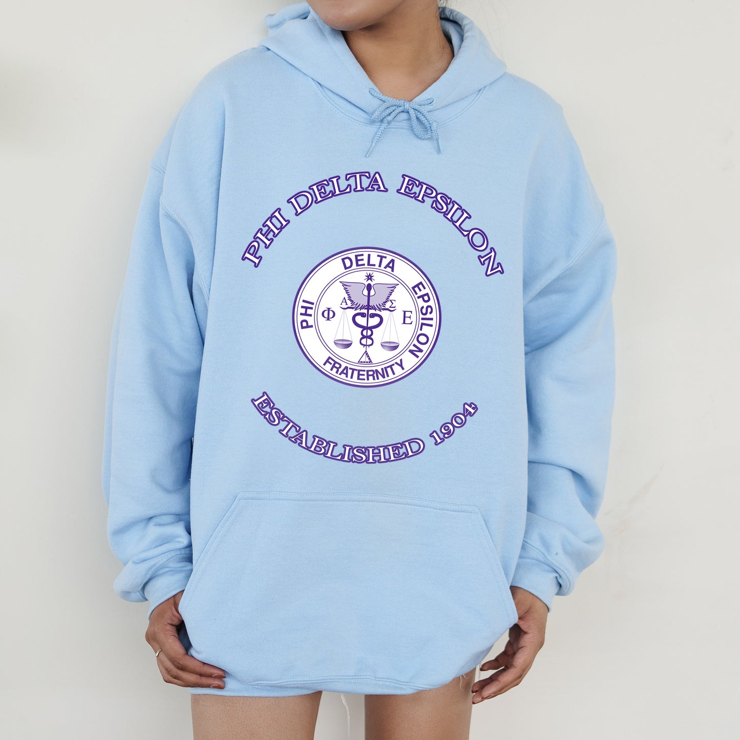 Phi Delta Epsilon Iconic Insignia COED Hoodie _ 35674g