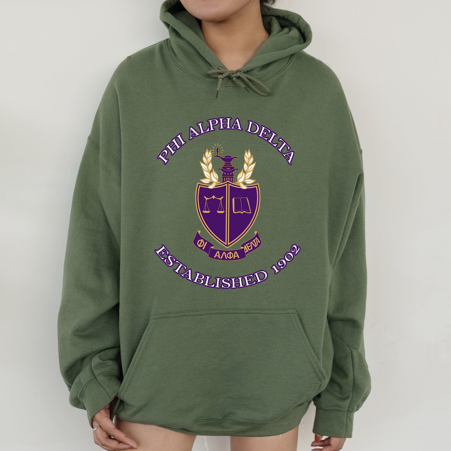 Phi Alpha Delta Iconic Insignia COED Hoodie _ 35672g