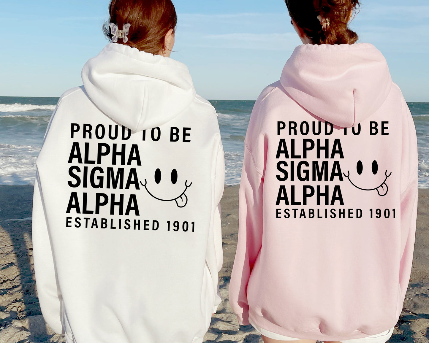 Alpha Sigma Alpha Proud to Be Sorority Hoodie _ 33134g