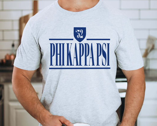 Phi Kappa Tau Shield Fraternity T-shirt _ 1199g