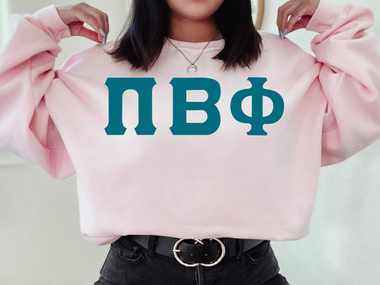 Pi Beta Phi Back to the Basics Sorority Sweatshirt _ 342g