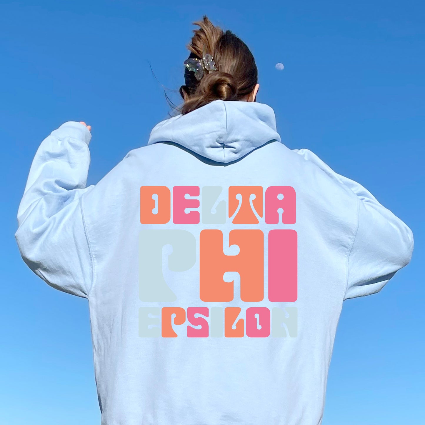 Delta Phi Epsilon Vibrant Verve Sorority Hoodie _ 32613g