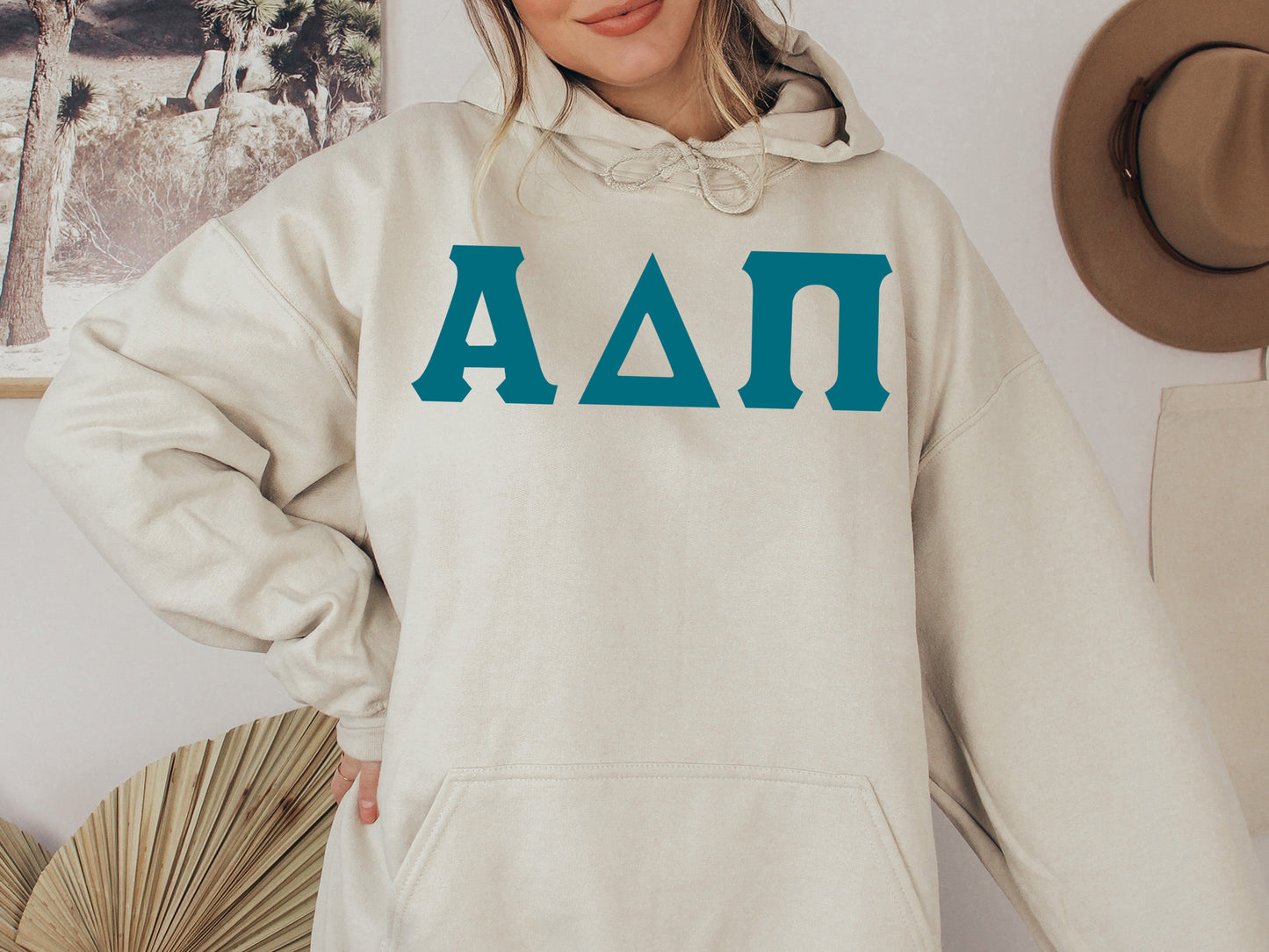 Alpha Delta Pi Back to the Basics Sorority Hoodie _ 623g