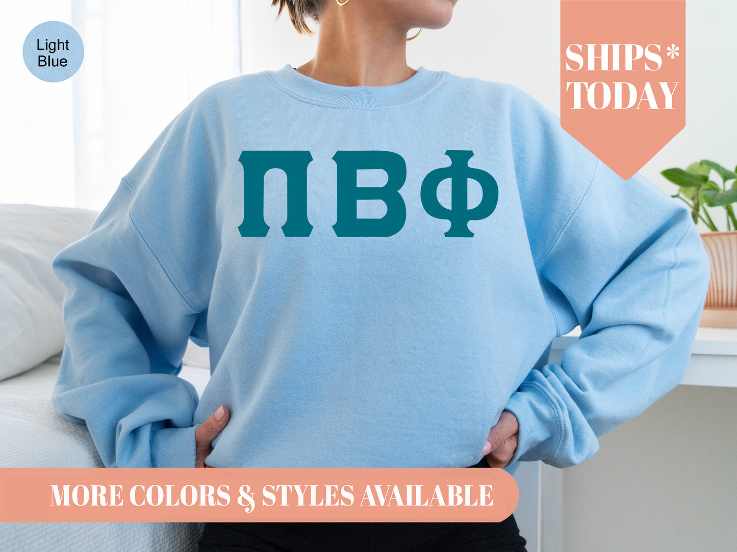 Pi Beta Phi Back to the Basics Sorority Sweatshirt _ 342g