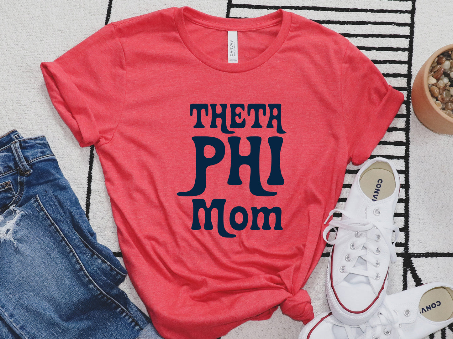 Theta Phi Alpha Got it from my Mom Sorority T-shirt _ 3095g
