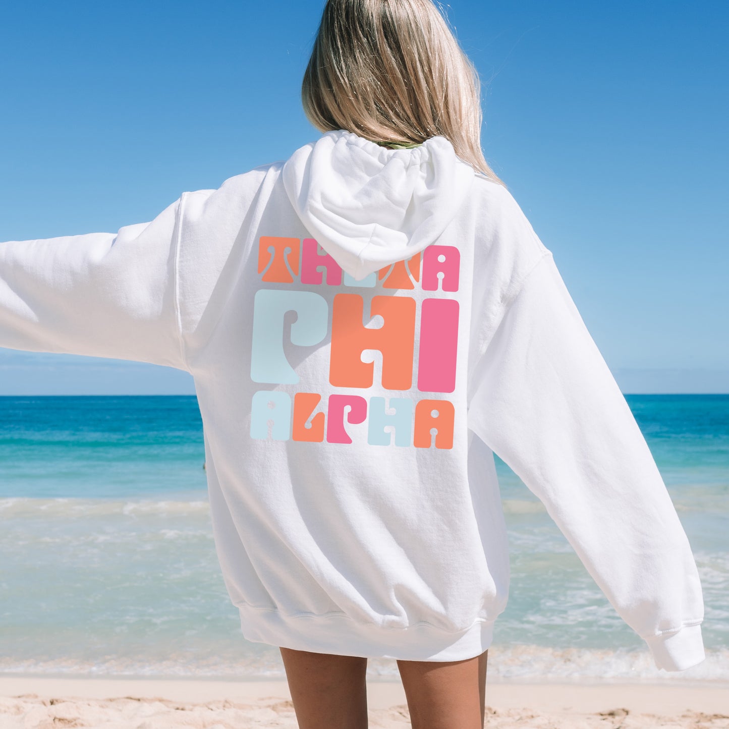 Theta Phi Alpha Vibrant Verve Sorority Hoodie _ 32625g